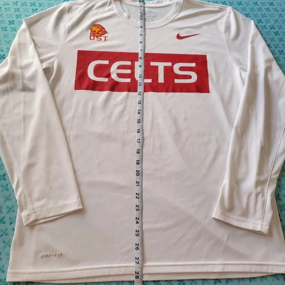 Nike Dri-fit Longsleeve UST University of St. Thomas Celts, Men's Size L - Picture 4 of 14